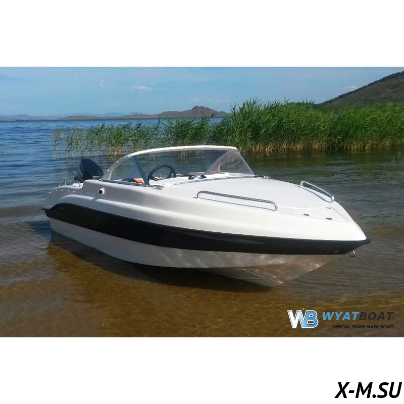 Стеклопластиковый катер WYATBOAT Neman-450 Стеклопластиковый катер WYATBOAT Neman-450