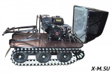 Mотобуксировщик вездеход KOiRA T15 (ручной стартер)