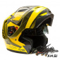 Шлем G-339 YELLOW BLACK + Зимний комплект ELECTRIC для шлема