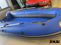 Лодка MISHIMO BIG FLOOR DF 380 Синий/темно-серый