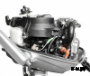 Лодочный мотор PROMAX SF6FHS (внешний бак 12 л)