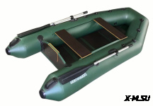 Лодка ПВХ ВЕЛЬБОТ Неглинка 270 М Простая серия