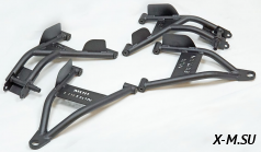 Рычаги нижние подвески Гепард (гнутые, ШС17), черные