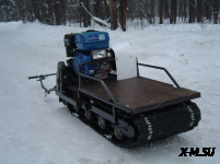 Мотобуксировщик FUNTEK (Фантек) с дизельным двигателем 10 л.с. 500