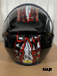Шлем интеграл HETOSHI XD1-94 цв. Черно-красный  р. S
